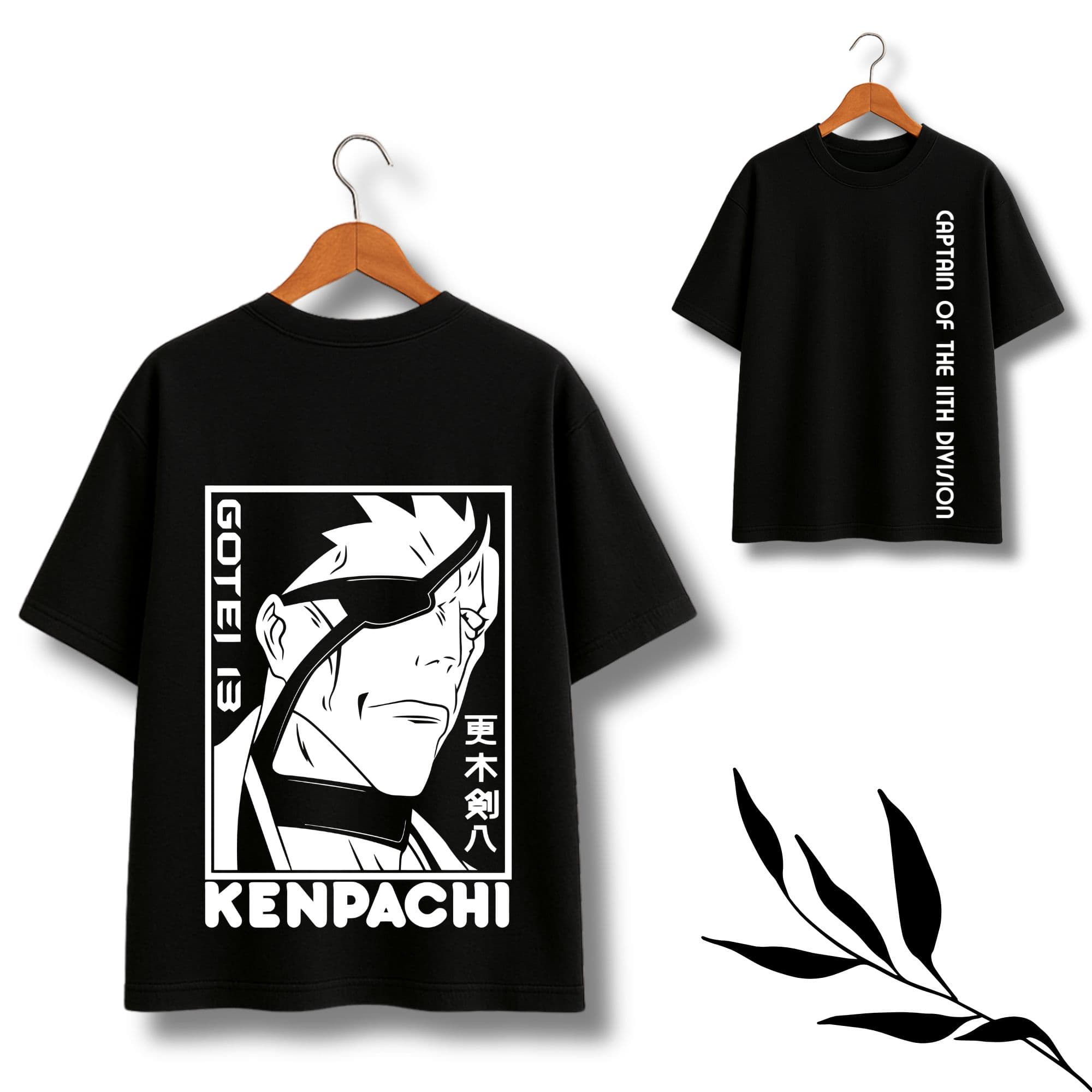 Kenpachi Anime Oversize T-Shirt