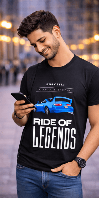 Ride of Legends Theme Black tee