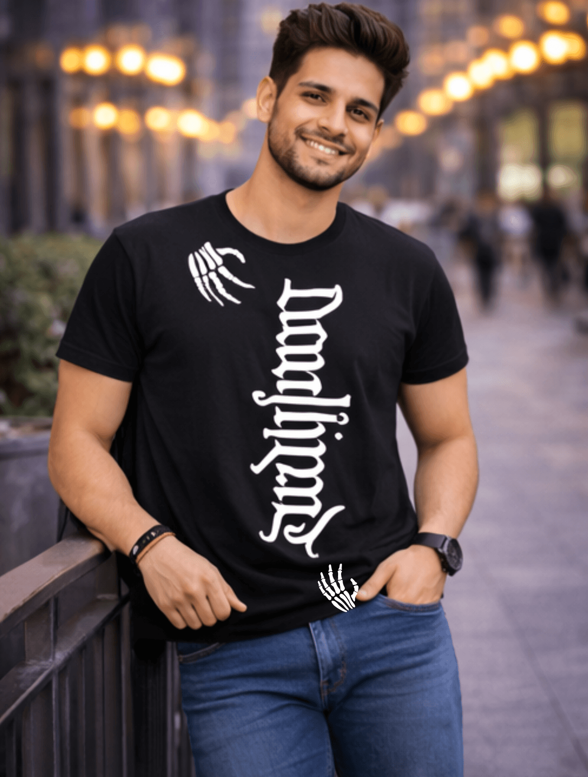 Deadline Theme Black Tee