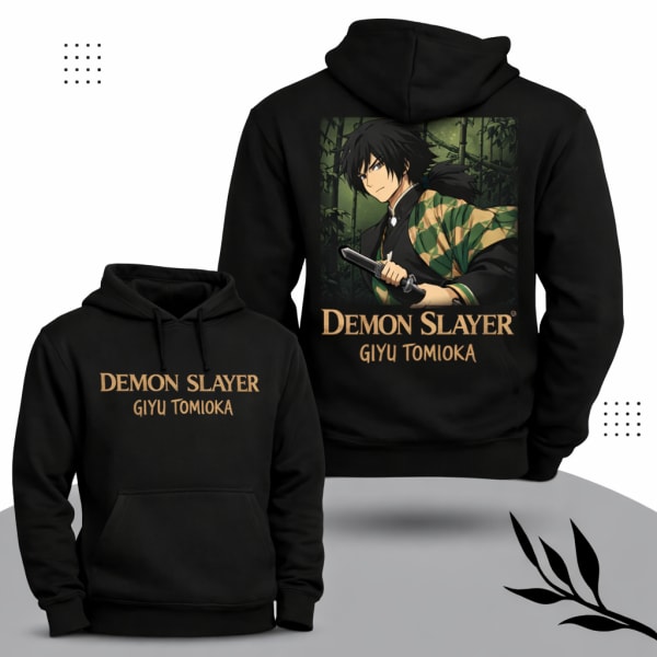 Demon Slayer Giyu Tomioka Anime Hoodie